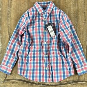 Boys new with tags vineyard vines button down shirt